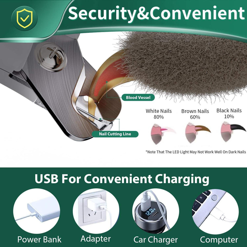Cliply LED Pet Nail Clipper — See the Quick. Cut with Confidence.